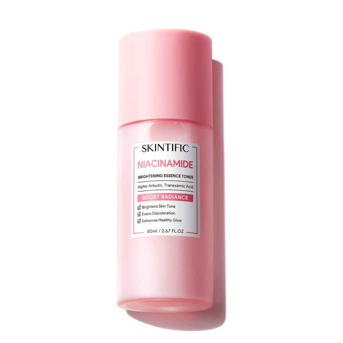 SKINTIFIC Niacinamide Brightening Essence Toner product bottle